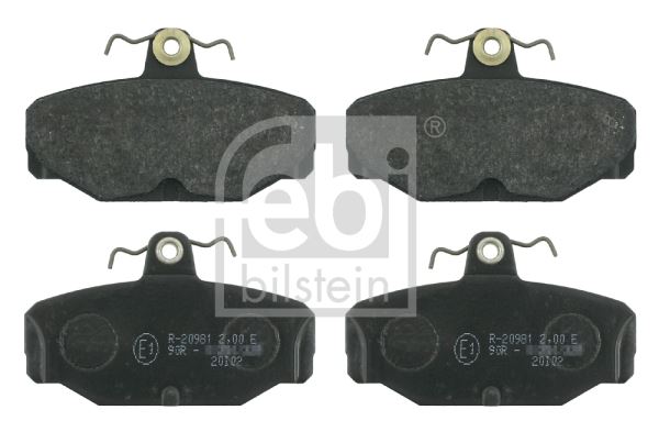 FEBI BILSTEIN 16169 Fren Sistemleri Fren Balatası - FORD SIERRA II Hatchback (GBC, GBG) uyumlu