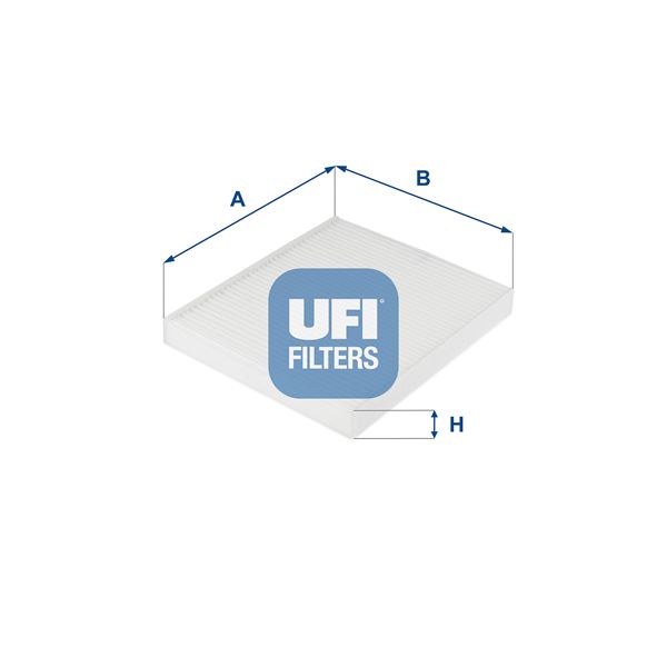UFI 53.243.00 İklimlendirme Sistemi Polen Filtresi - BMW X5 (E70) uyumlu