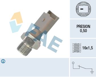 FAE 12640 Motor Motor Elektrik Donanımı - FORD C-MAX II (DXA/CB7, DXA/CEU) uyumlu