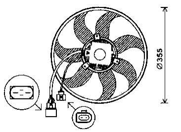 Fan Motoru - FVW25600F Ürün Görseli