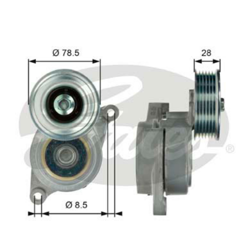 GATES T39103 Motor Kayış Gergisi - MAZDA 3 (BK) uyumlu