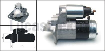Marş Motoru - LUCAS - LES0356 Ürün Görseli