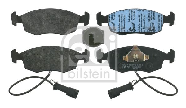 FEBI BILSTEIN 16022 Fren Sistemleri Fren Balatası - FORD SIERRA II Hatchback (GBC, GBG) uyumlu
