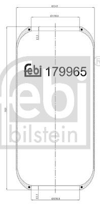 FEBI BILSTEIN 179965 Süspansiyon Sistemi Süspansiyon Körüğü