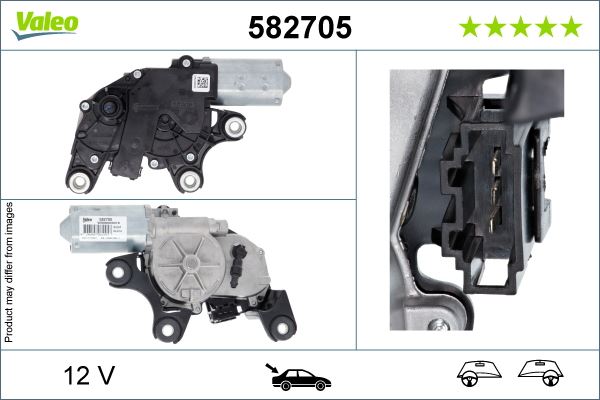 VALEO 582705 Kaporta & Gövde Parçaları Cam Silecek Mekanizması - MERCEDES-BENZ VITO Panelvan/Van (W447) uyumlu