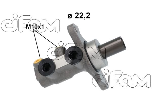 CIFAM 202-1235 Fren Sistemleri Ana Fren Merkezi - NISSAN MICRA IV (K13K, K13KK) uyumlu