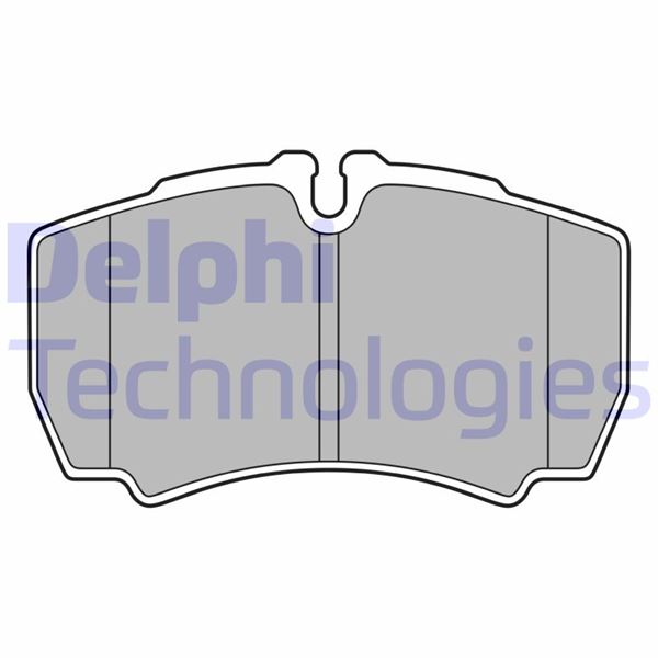 DELPHI LP3686 Fren Sistemleri Fren Balatası - FORD TRANSIT Panelvan/Van (FA_ _) uyumlu
