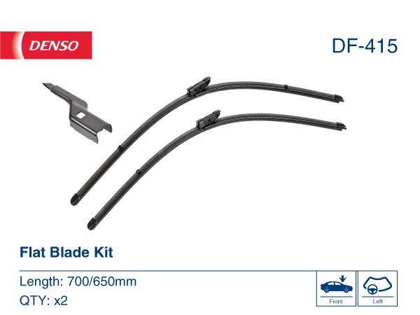 DENSO DF-415 Kaporta & Gövde Parçaları Cam Silecek Mekanizması - VW CRAFTER Panelvan/Van (SY_, SX_) uyumlu
