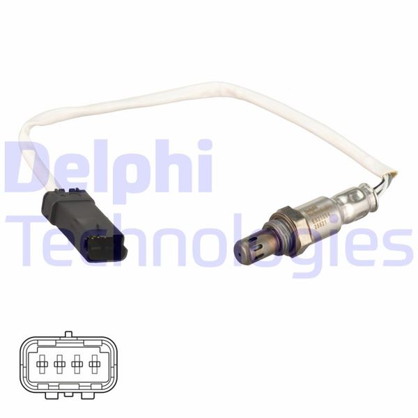 DELPHI ES20164-12B1 Emme & Egzoz Sistemi Egzoz Sensörleri - AUDI A4 B5 (8D2) uyumlu