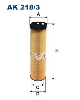 FILTRON AK 218/3 Motor Hava Filtresi - MERCEDES-BENZ E-SERISI (W211) uyumlu