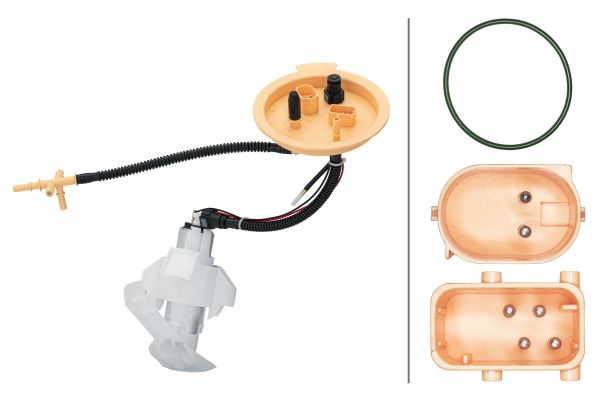 HELLA 8TF 358 302-931 Motor Besleme Ünitesi - BMW 5 (F10) uyumlu