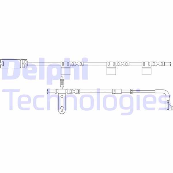 DELPHI LZ0233 Fren Sistemleri Aşınma Göstergesi - MINI MINI Roadster (R59) uyumlu
