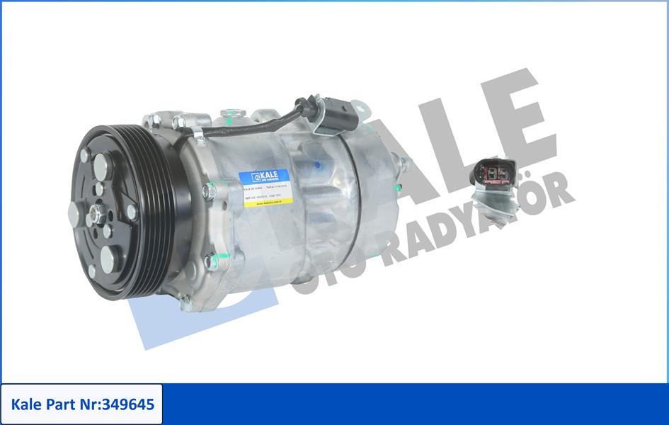 KALE OTO RADYATÖR 349645 İklimlendirme Sistemi Kompresör Parçaları - VW CADDY III Kasa/büyük limuzin (2KA, 2KH, 2CA, 2CH) uyumlu