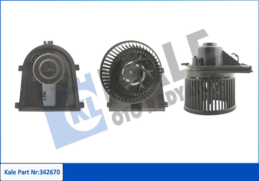 KALE OTO RADYATÖR 342670 İklimlendirme Sistemi Fan Parçaları - VW POLO III CLASSIC (6V2) uyumlu