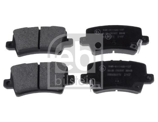 FEBI BILSTEIN 16801 Fren Sistemleri Fren Balatası - HONDA CIVIC VIII Hatchback (FN, FK) uyumlu