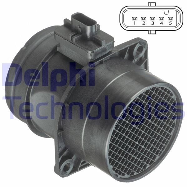 DELPHI AF10397-12B1 Motor Hava Kütle Ölçer (MAF Sensörü) - VW PASSAT B7 (362) uyumlu