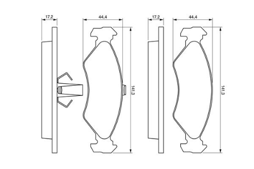 BOSCH 0 986 424 416 30-GRP-0 986 424 416 Ürün Görseli
