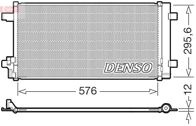 DENSO DCN32069 İklimlendirme Sistemi Klima Radyatörü - SEAT IBIZA V (KJ1, KJG) uyumlu