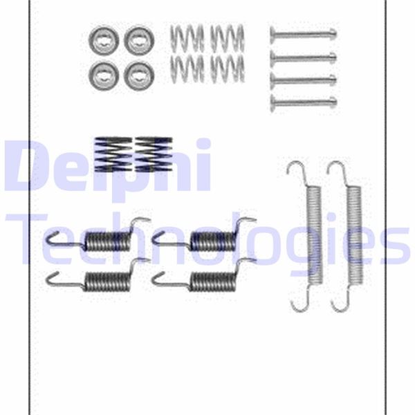 DELPHI LY1386 Yedek Parça Fren Sistemleri - KIA SOUL I (AM) uyumlu