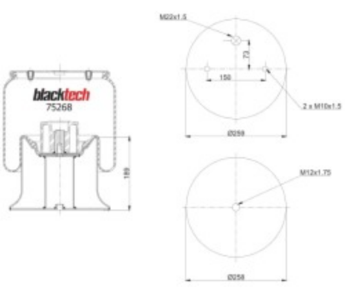 Vibracoustic RML75268C6 Yedek Parça
