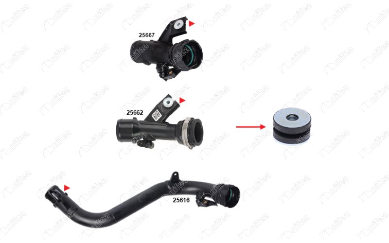 NIFEA 25619 Motor Turboşarj & Parçaları - NISSAN CUBE (Z12) uyumlu