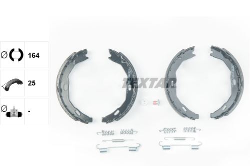 TEXTAR 91066900 Fren Sistemleri El Fren Kolu - MERCEDES-BENZ C-SERISI T-Model (S204) uyumlu