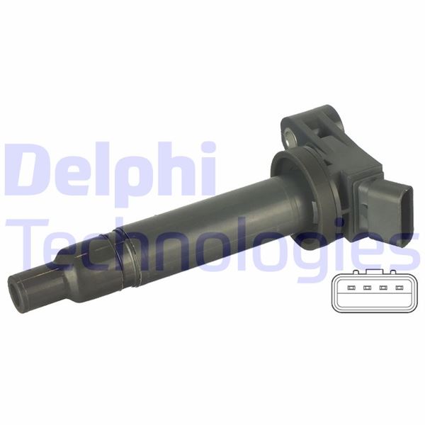 DELPHI GN10536-12B1 Ateşleme Sistemi Ateşleme Bobini - TOYOTA CAMRY Sedan (_V3_) uyumlu