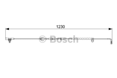 BOSCH 1 987 473 022 Fren Sistemleri Aşınma Göstergesi - LAND ROVER RANGE ROVER SPORT I (L320) uyumlu