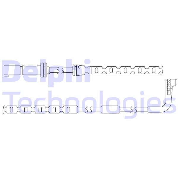 DELPHI LZ0208 Fren Sistemleri Aşınma Göstergesi - BMW X5 (E70) uyumlu