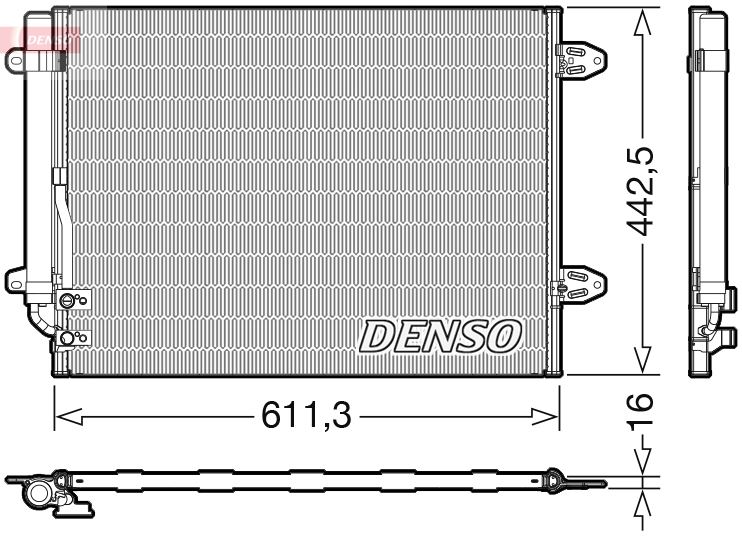 Klima Radyatörü - DENSO - DCN32013 Ürün Görseli