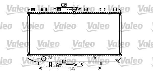 VALEO 734839 Soğutma Sistemi Su Soğutucu & Parçaları - TOYOTA CELICA Coupe (_T18_) uyumlu