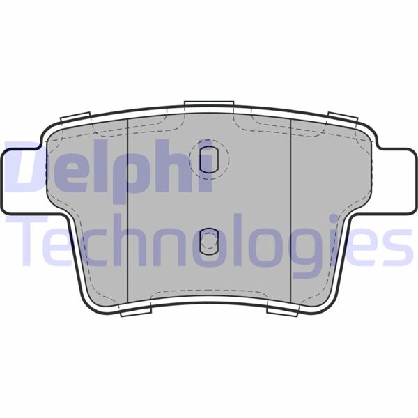 DELPHI LP1957 Fren Sistemleri Fren Balatası - FORD MONDEO III Turnier (BWY) uyumlu