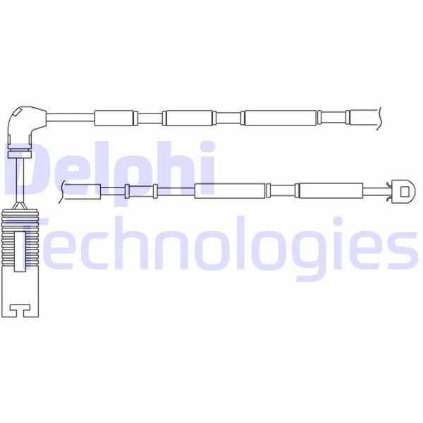 DELPHI LZ0182 Fren Sistemleri Aşınma Göstergesi - BMW X5 (E53) uyumlu