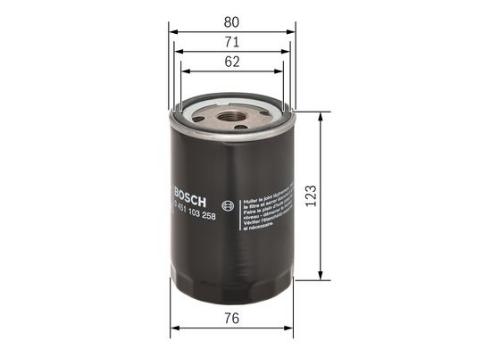 BOSCH 0 451 103 258 30-GRP-0 451 103 258 Ürün Görseli