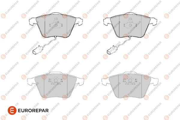 EUROREPAR 1686274680 Fren Sistemleri Fren Balatası - AUDI A6 C6 (4F2) uyumlu