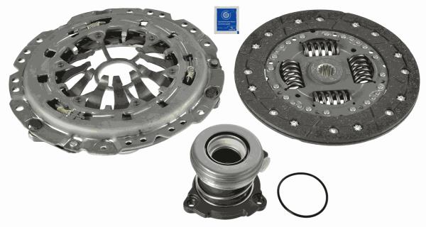 SACHS 3000 990 141 Debriyaj Sistemi Debriyaj Seti - OPEL CORSA D Kasa/eğik arka (S07) uyumlu