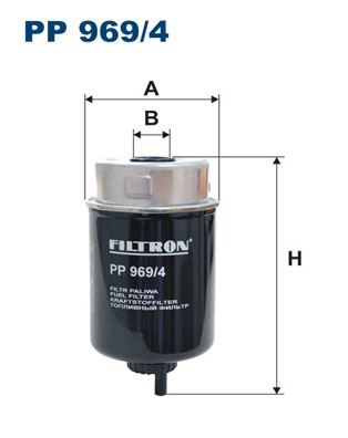FILTRON PP 969/4 Yakıt Sistemi Yakıt Filtresi - LAND ROVER DEFENDER Station Wagon (L316, L315) uyumlu
