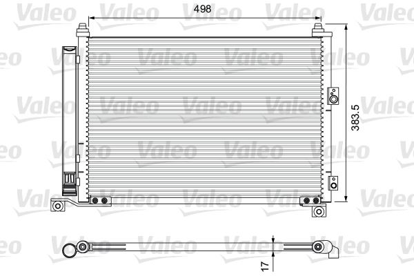 VALEO 814403 İklimlendirme Sistemi Klima Radyatörü - FORD RANGER (ET) uyumlu