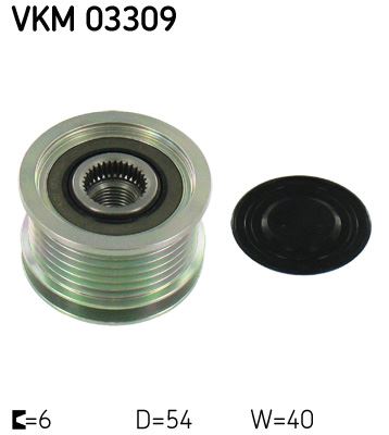 SKF VKM 03309 Elektrik Sistemi Alternatör - CITROËN C-CROSSER (VU_, VV_) uyumlu