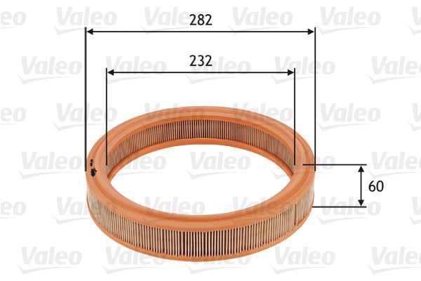 VALEO 585746 Motor Hava Filtresi - MAZDA 323 III Hatchback (BF) uyumlu