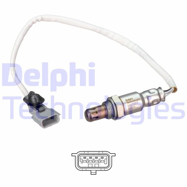 DELPHI ES21071-12B1 Emme & Egzoz Sistemi Egzoz Sensörleri - RENAULT MEGANE III Coupe (DZ0/1_) uyumlu