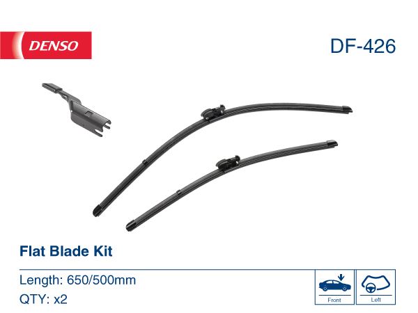 DENSO DF-426 Kaporta & Gövde Parçaları Cam Silecek Mekanizması - BMW X3 (G01, F97, G08) uyumlu