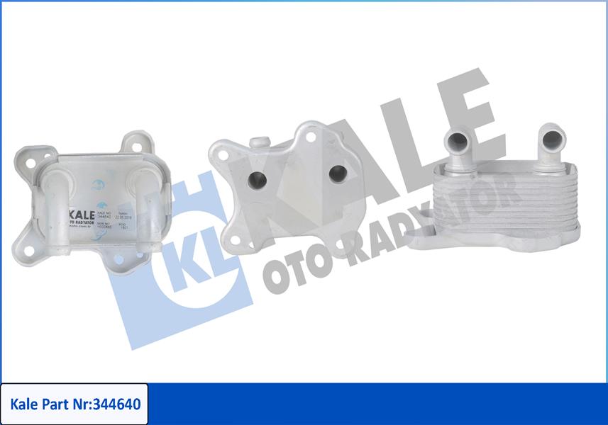 KALE OTO RADYATÖR 344640 Motor Yağ Soğutucusu - OPEL ASTRA G Station wagon (T98) uyumlu