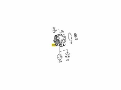 Direksiyon Pompası - MERCEDES ORIJINAL - A0024605180 Ürün Görseli