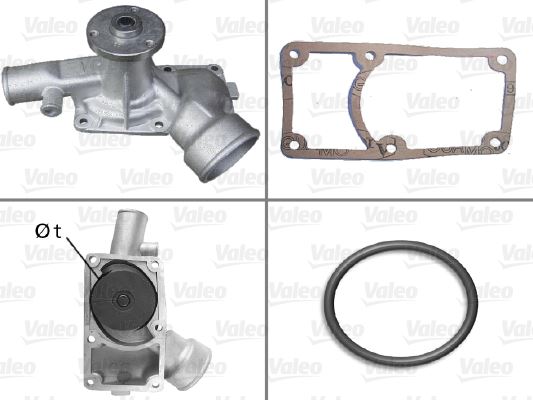 VALEO 506031 Motor Devirdaim - OPEL CORSA A TR (S83) uyumlu
