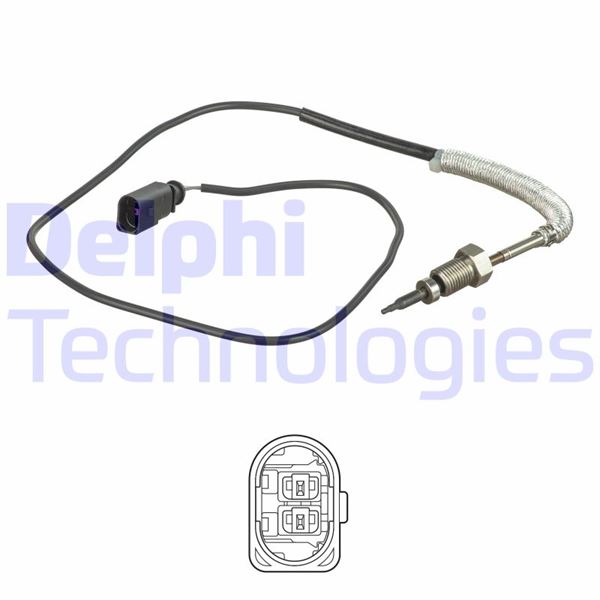 DELPHI TS30158 Emme & Egzoz Sistemi Egzoz Sensörleri - AUDI A4 B7 (8EC) uyumlu