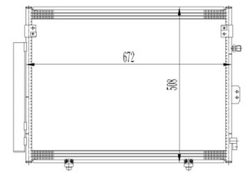 Klima Radyatörü - CMI457016 Ürün Görseli