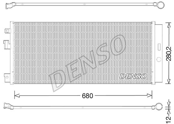 Klima Radyatörü - DENSO - DCN20023 Ürün Görseli