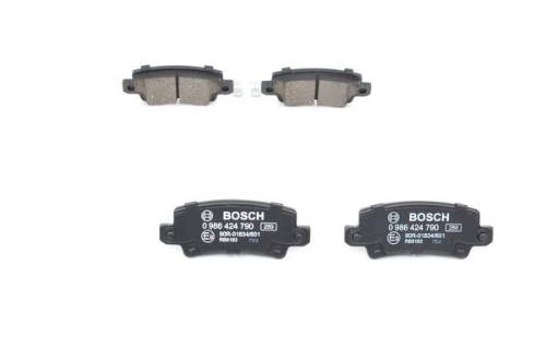 BOSCH 0 986 424 790 Fren Sistemleri Fren Balatası - TOYOTA COROLLA (_E12_) uyumlu