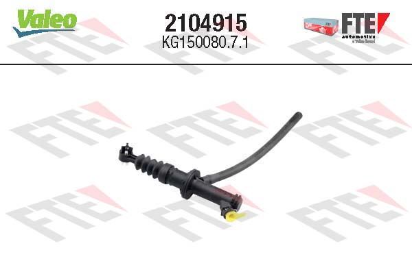 VALEO 2104915 Debriyaj Sistemi Merkez Silindir - RENAULT CLIO III (BR0/1, CR0/1) uyumlu